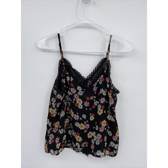 BB Dakota Womens Bloom Town Printed Scalloped Trim Sleeveless Tank Top Small - Picture 7 of 9